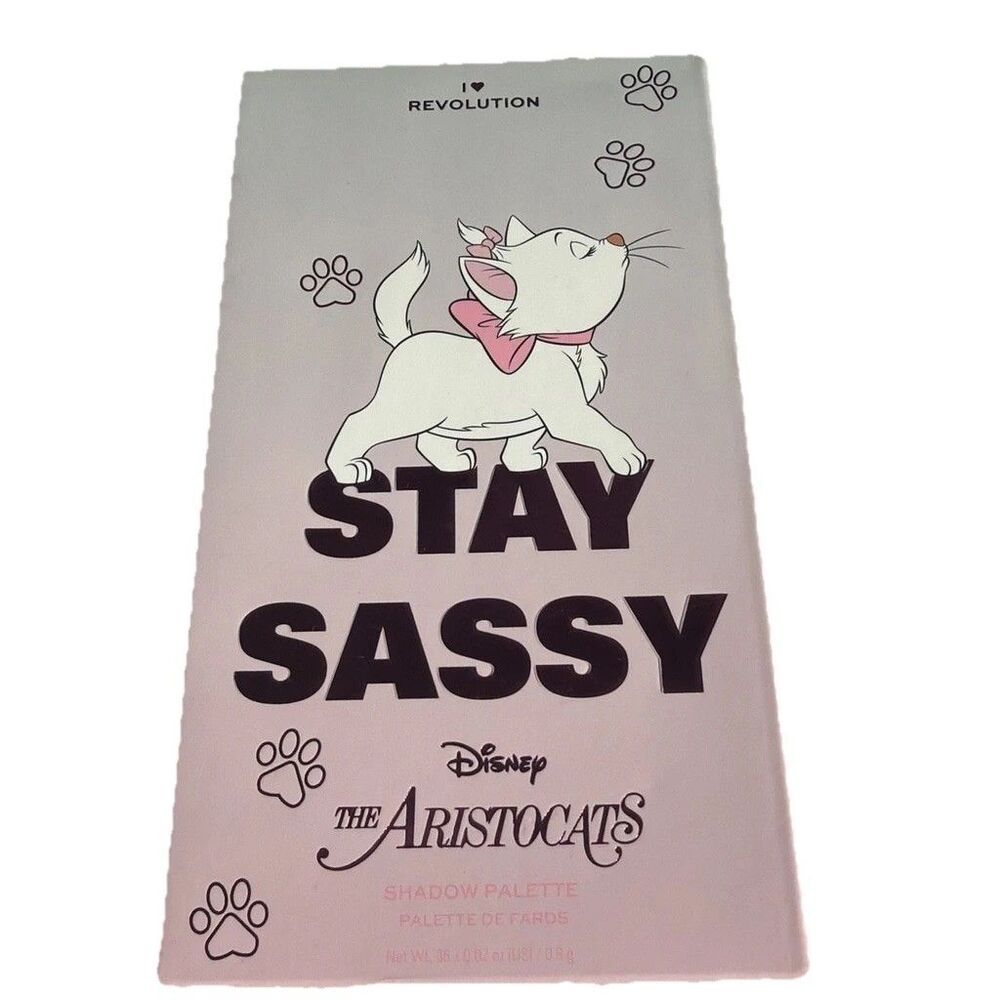 I Heart Revolution x Disney's The Aristocats Marie Stay Sassy Eye Shadow Palette